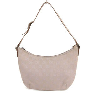 Gucci GG Canvas Handbag Hobo Bag Purple